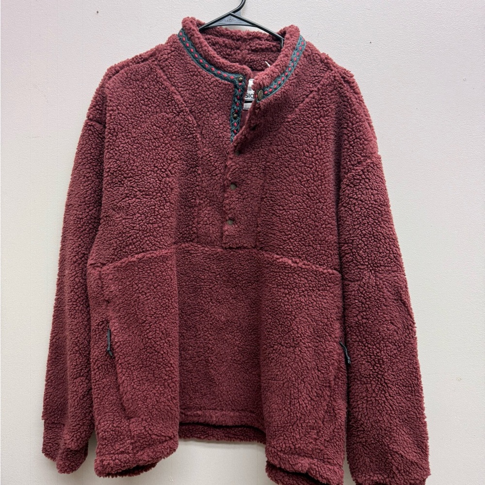 Alpine Design Maroon Zip Up